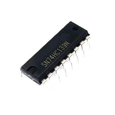 DUAL 2-TO-4 LINE DEMULTIPLEXER DIP-16