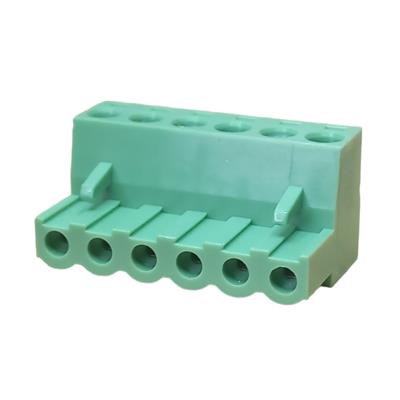 BOR ENCH 6P HE/CAB 5.08MM 15A