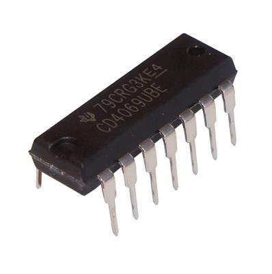 SEXTUPLE INVERSOR/DIP-14