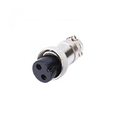 Conector Microfono Hembra a Cable 2 Vias