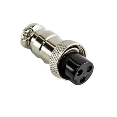 Conector Microfono Hembra a Cable 3 Vias