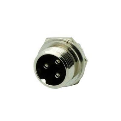 Conector Microfono Macho a Panel 3 Vias