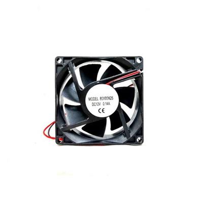 FAN 80X80X25 12V C/BUJE