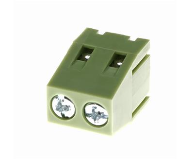 BOR APIL 2P P/CI 5mm 15A 14mm Verde