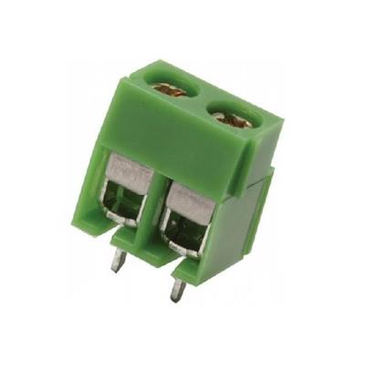 BOR APIL 2P P/CI 5mm 10A 10mm Verde XINYA