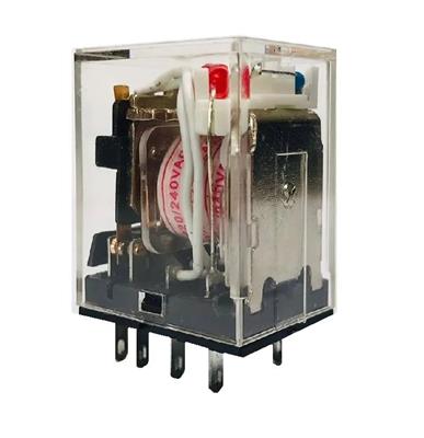 RELAY 2 INV. 240VAC 5A C/LED